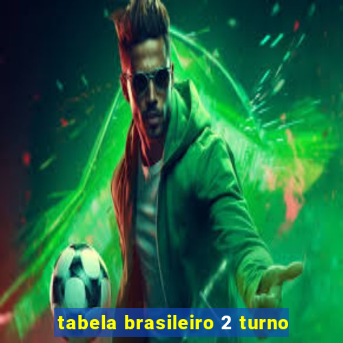 tabela brasileiro 2 turno